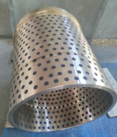 Self-lubricating copper sleeve