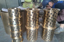 Self-lubricating copper bearing bush