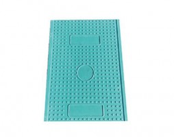 Ductile cast iron composite resin (seal) cover plate  