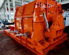 Reversible counter hammer crusher