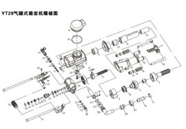YT28 drilling machine