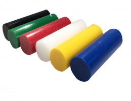 colorful plastic pe rods