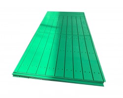 virgin hdpe green color machinery strip