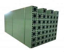 wpc composite plastic wood fence