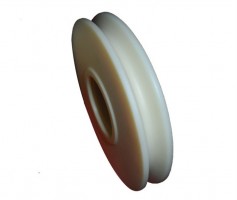 pa 66 nylon idler wheel roller pipe
