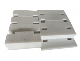 uhmw pe conveyor paddle scraper blade drag flight pad