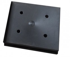 uhmwpe hdpe anti wear block with holes