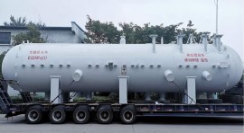 Ethylene cracking unit - high-pressure steam drum