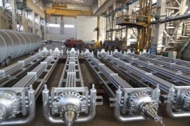 Schmidt Type Double Tube Quenching Heat Exchanger
